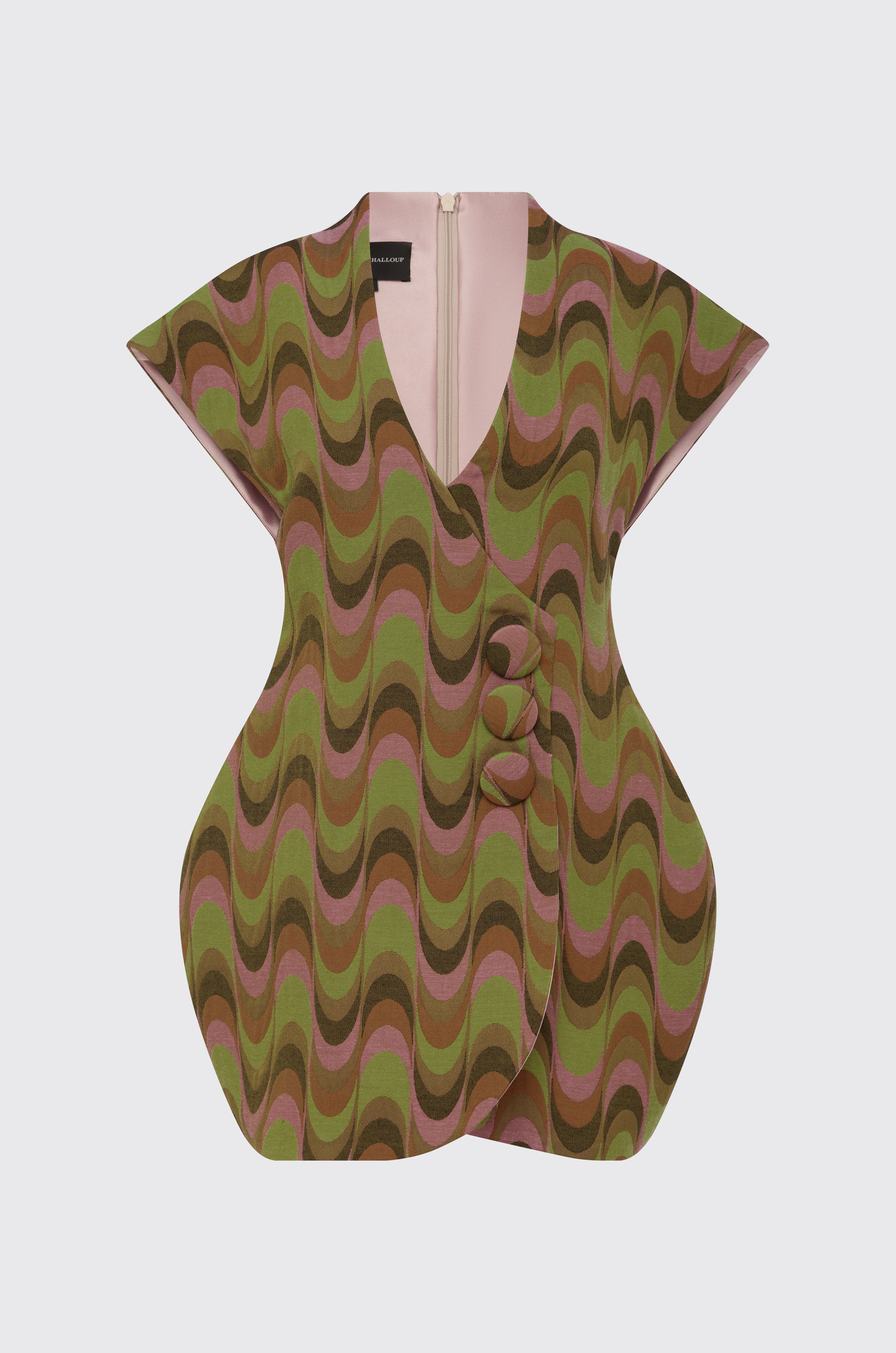 Mona Mini Dress - Vintage Pucci Print