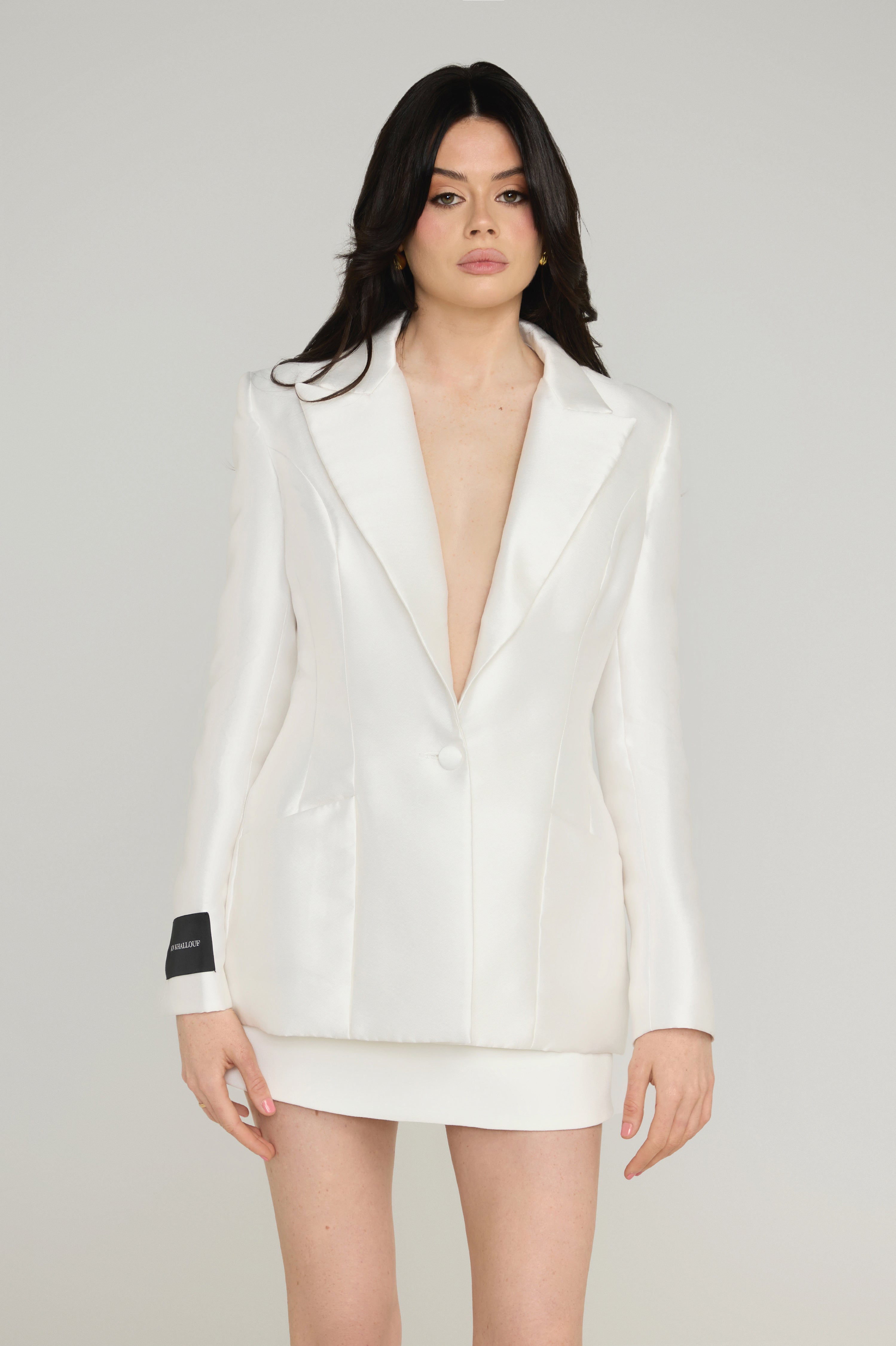 Tailored Moe Blazer - Natural