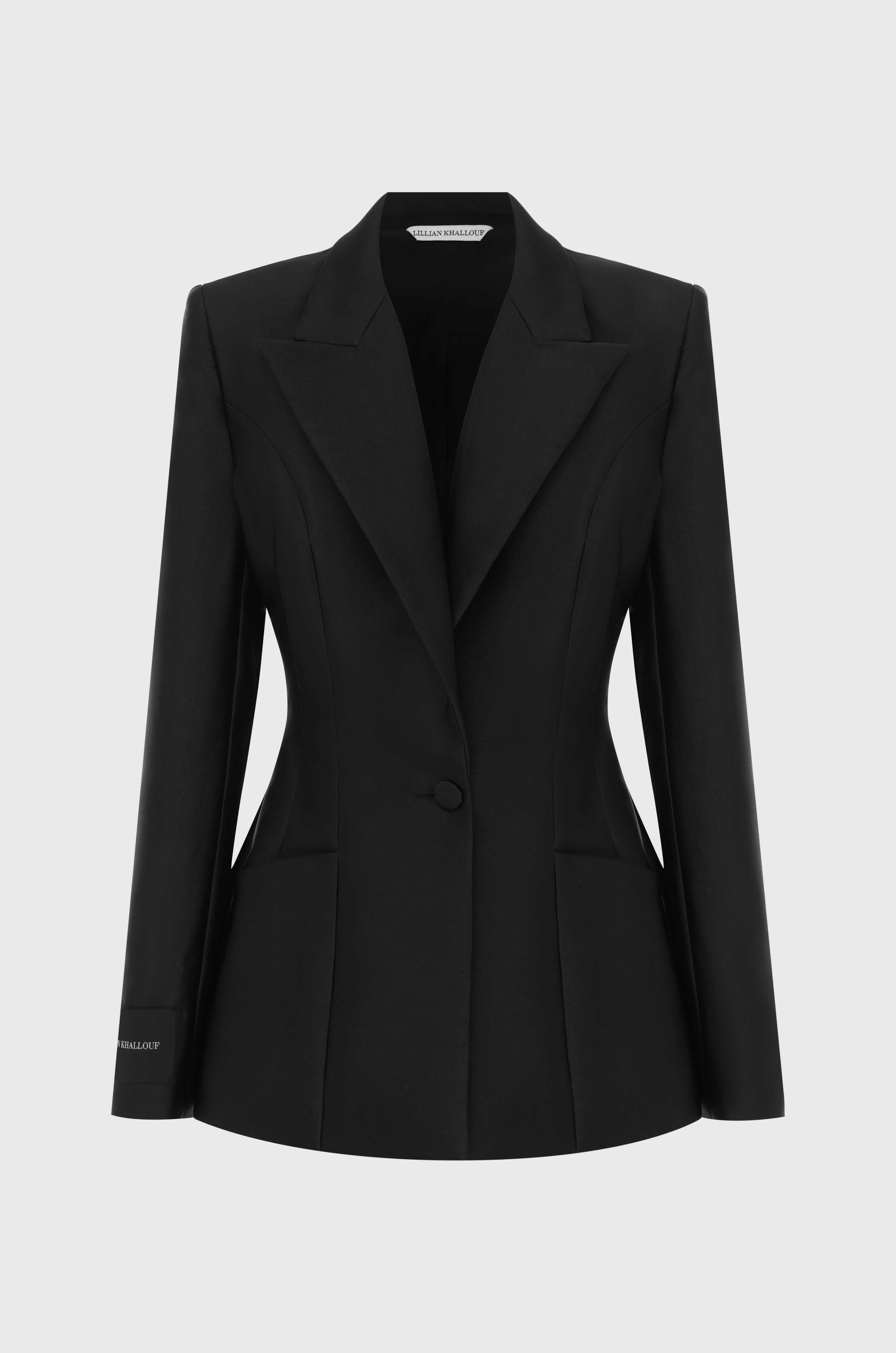 Tailored Moe Blazer - Black
